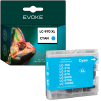 Tusz do drukarki Brother 970C niebieski (cyan) | 36 ml | 950 stron