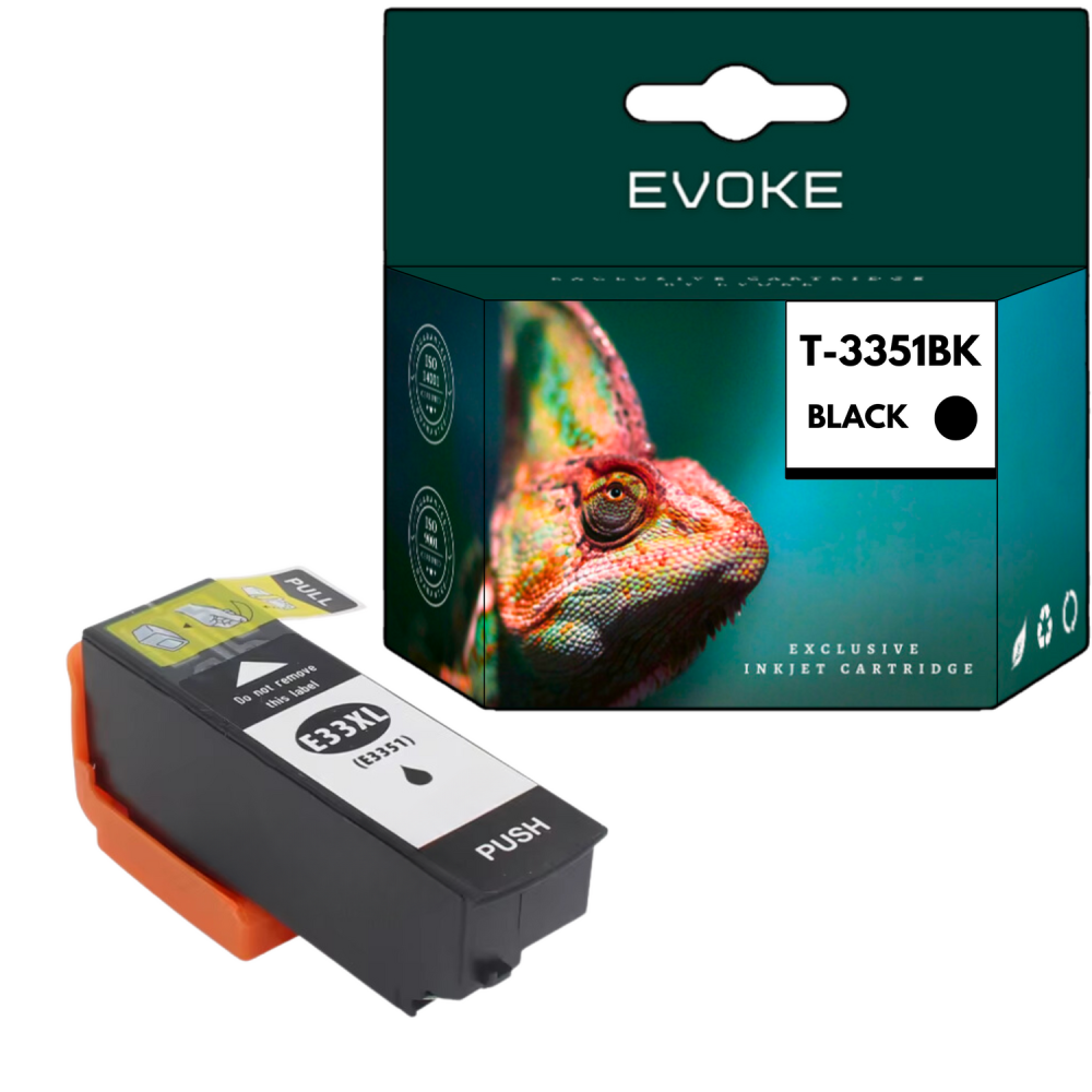 Tusz do drukarki Epson 33XB czarny (black) | 22 ml | 950 stron | T3351