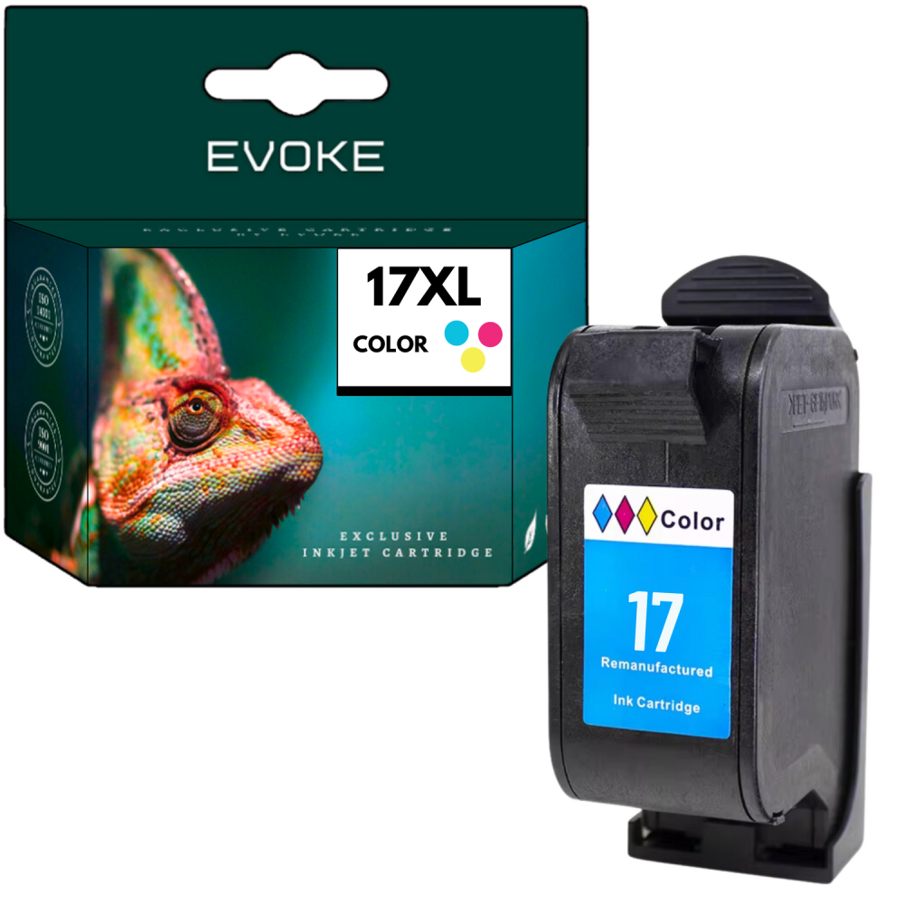 Tusz do drukarki HP 17 trójkolorowy | 39 ml | 1110 stron | C6625A