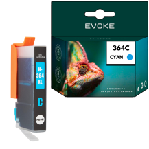 Tusz do drukarki HP 364XC niebieski (cyan) | 15 ml | 1870 stron | CB323EE