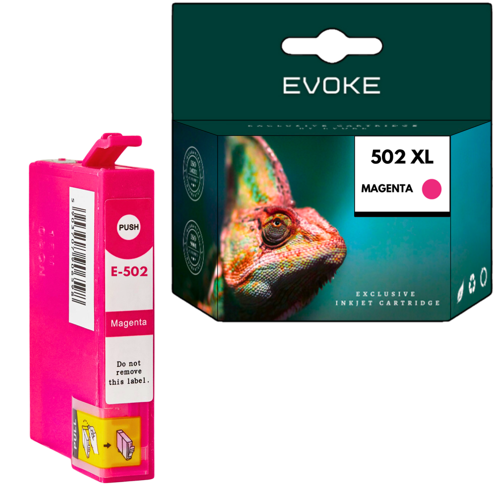 Tusz do drukarki Epson 502XM czerwony (magenta) | 12 ml | 880 stron