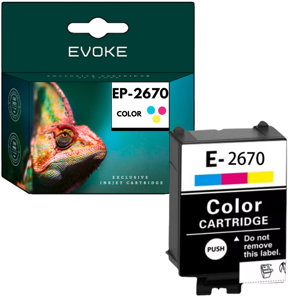 Tusz do drukarki Epson 2670 trójkolorowy | 7 ml | 200 stron | C13T26704010