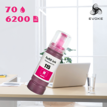 Tusz do drukarki Epson 115 | Zestaw 6 kolorów | EcoTank L8160 L8180