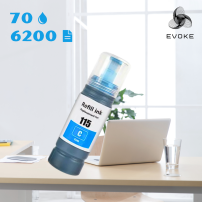 Tusz do drukarki Epson 115 niebieski | C13T07D24A | EcoTank L8160 L8180