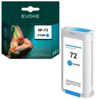 Tusz do HP 72C cyjan (Cyan) 130 ml | C9371A | DesignJet T610, T620, T790, T770, T1100, T1200, T1200 HD, T2300, T1300