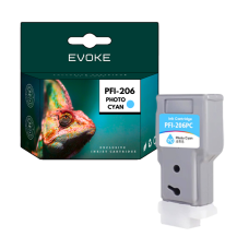 Tusz do Canon PFI-206PC foto cyjan (Photo Cyan) 300 ml | 5307B001