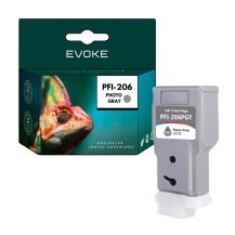 Tusz do Canon PFI-206PGY szary fotograficzny (Photo Gray) 300 ml | 5313B001