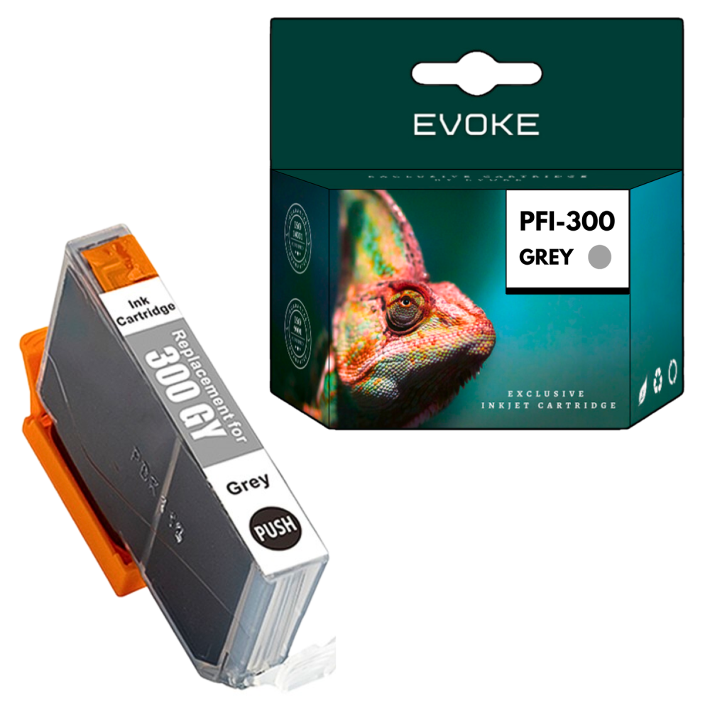 Tusz do Canon PFI-300GY szary (Gray) 14,4 ml | 4200C001 | imagePROGRAF PRO-300