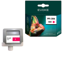 Tusz do Canon PFI-306R czerwony (Red) 330 ml | 6663B001