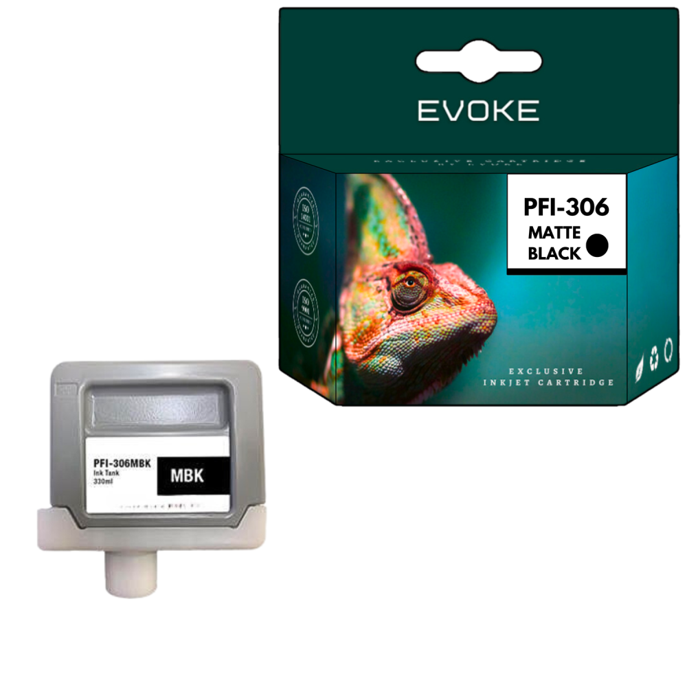 Tusz do Canon PFI-306MBK czarny matowy (Matte Black) 330 ml | 6656B001