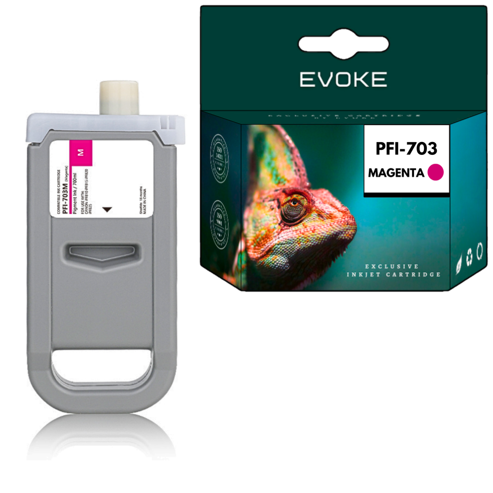 Tusz do Canon PFI-703M magenta (Magenta) 700 ml | 2965B001AA | iPF810 iPF820 iPF815 iPF825