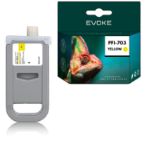 Tusz do Canon PFI-703Y żółty (Yellow) 700 ml | 2966B001AA | iPF810 iPF820 iPF815 iPF825