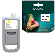 Tusz do Canon PFI-706Y żółty (Yellow) 700 ml | 6684B001