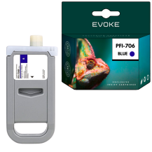 Tusz do Canon PFI-706B niebieski (Blue) 700 ml | 6689B001