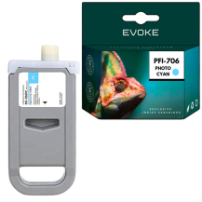 Tusz do Canon PFI-706PC foto cyjan (Photo Cyan) 700 ml | 6685B001