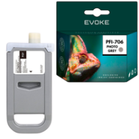 Tusz do Canon PFI-706PGY szary fotograficzny (Photo Gray) 700 ml | 6691B001