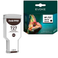 Tusz do HP 727MBK czarny matowy (Matte Black) 300 ml | C1Q12A | T920 T930 T1500 T1530 T2500 T2530