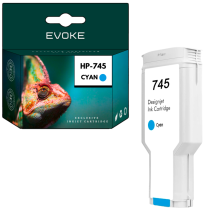 Tusz do HP 745C cyjan (Cyan) 300 ml | F9K03A |