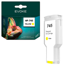Tusz do HP 745Y żółty (Yellow) 300 ml | F9K02A |