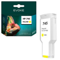Tusz do HP 745Y żółty (Yellow) 300 ml | F9K02A |