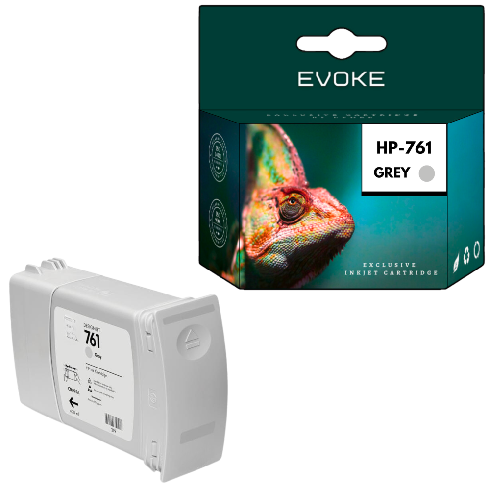 Tusz do HP 761GY szary (Gray) 400 ml | CM995A | T7100 T7200