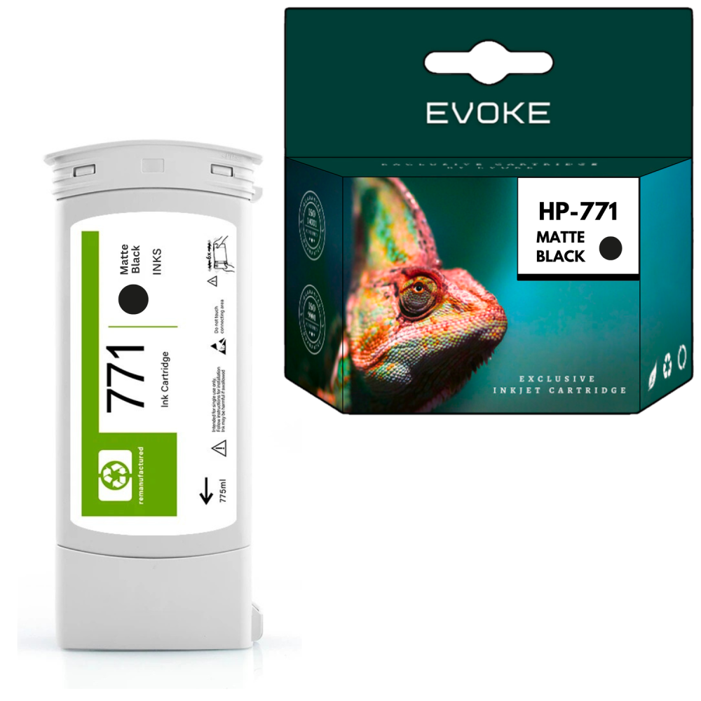 Tusz do HP 771MBK czarny matowy (Matte Black) 775 ml | B6Y07A | Z6200 Z6600 Z6800