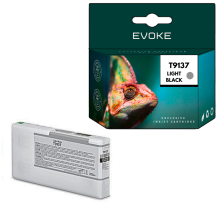 Tusz do Epson T9137LK jasny czarny (Light Black) 200 ml | C13T913700 | SC-P5000SE SC-P5000V_CE SC-P5000SE_SP SC-P5000V_CE_SP