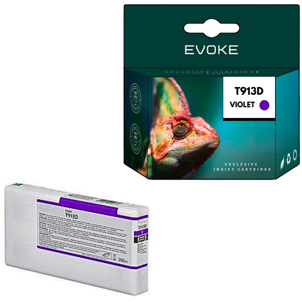 Tusz do Epson T913VV fioletowy (Violet) 200 ml | C13T913V00 | SC-P5000SE SC-P5000V_CE SC-P5000SE_SP SC-P5000V_CE_SP