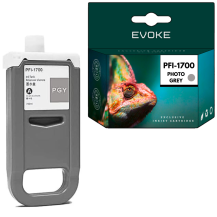 Tusz do Canon PFI-1700PGY szary fotograficzny (Photo Gray) 700 ml | 0782C001