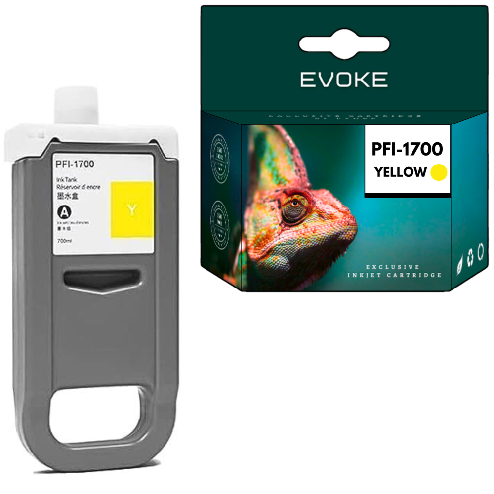 Tusz do Canon PFI-1700Y żółty (Yellow) 700 ml | 0778C001