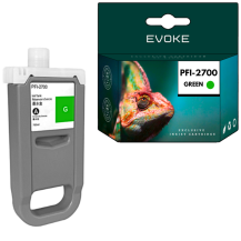 Tusz do Canon PFI-2700G zielony (Green) 700 ml | 5295C001 | PRO-2600 PRO-4600 PRO-6600 GP-2600S GP-4600S GP-6600S