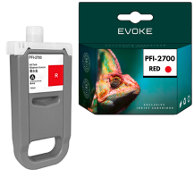 Tusz do Canon PFI-2700R czerwony (Red) 700 ml | 5293C001 | PRO-2600 PRO-4600 PRO-6600 GP-2600S GP-4600S GP-6600S