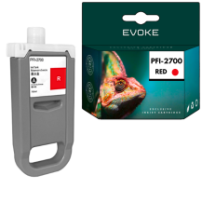 Tusz do Canon PFI-2700R czerwony (Red) 700 ml | 5293C001 | PRO-2600 PRO-4600 PRO-6600 GP-2600S GP-4600S GP-6600S