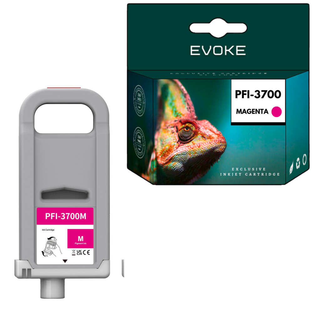 Tusz do Canon PFI-3700M magenta (Magenta) 700 ml | 4272C001 | PRO-2600 PRO-4600 PRO-6600 GP-2600S GP-4600S GP-6600S