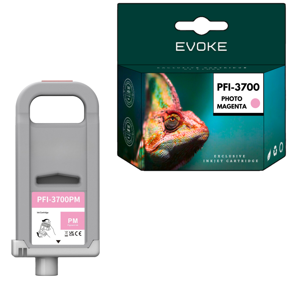 Tusz do Canon PFI-3700PM foto magenta (Photo Magenta) 700 ml | 4274C001 | PRO-2600 PRO-4600 PRO-6600 GP-2600S GP-4600S GP-6600S