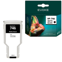 Tusz do HP 746/747MBK czarny matowy (Matte Black) 300 ml | P2V83A | DesignJet Z6 DesignJet Z9