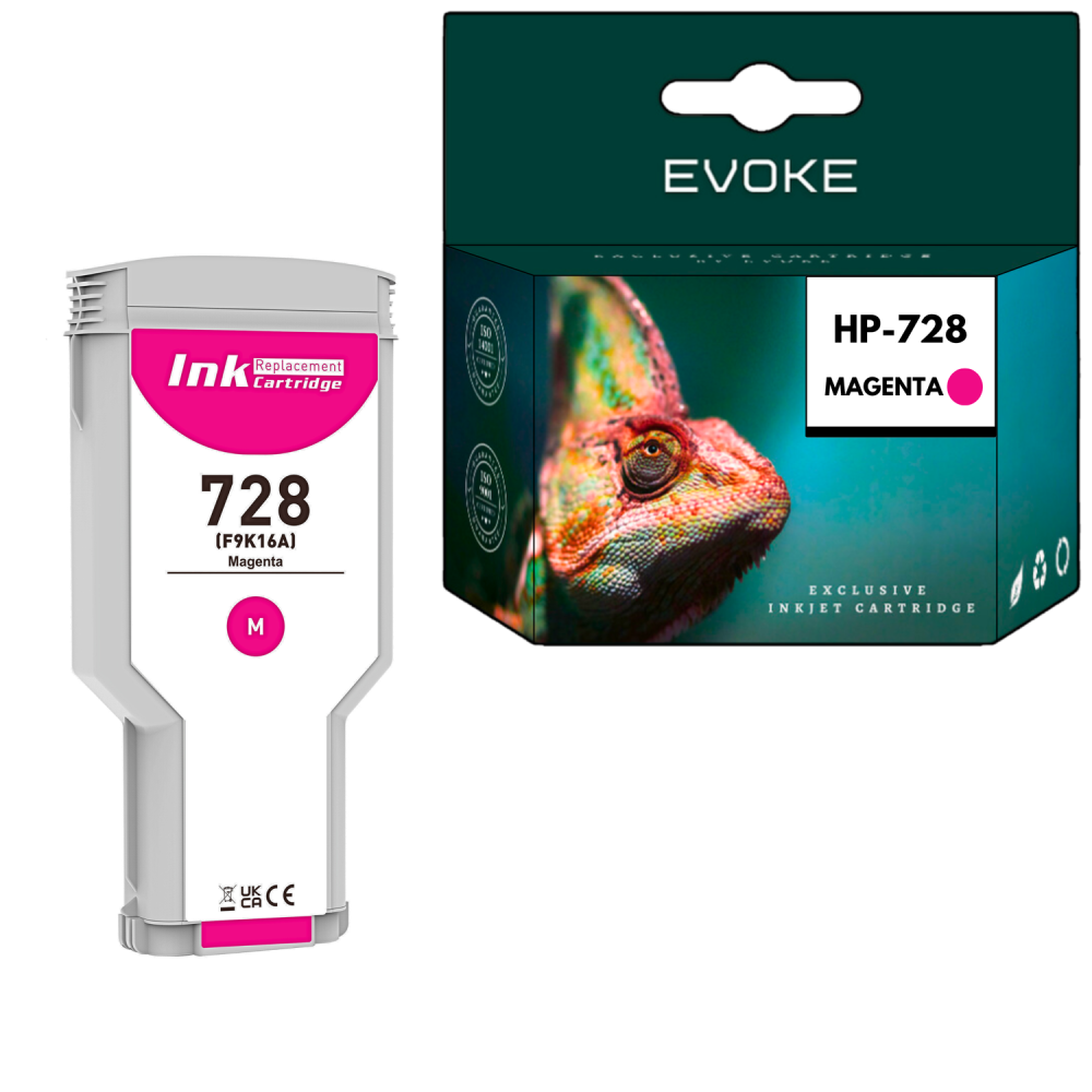 Tusz do HP 728/729M magenta (Magenta) 300 ml | F9K16A | T730 T830
