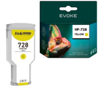 Tusz do HP 728/729Y żółty (Yellow) 300 ml | F9K15A | T730 T830