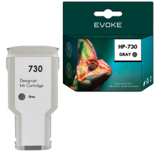 Tusz do HP 730/731GY szary (Gray) 300 ml | P2V72A | DesignJet T1600, T1700, T2600, T940