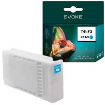 Tusz do Epson T41F2 C cyjan (Cyan) 350 ml | C13T41F240 | SC-T3400 SC-T3405 SC-T5400 SC-T5405