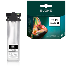 Tusz do Epson T11D1BK czarny (Black) 90 ml | C13T11D140 | WokrForce Pro WF-C5390DW WF-C5890DWF