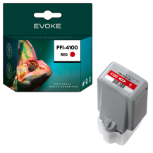 Tusz do Canon PFI-4100R czerwony (Red) 80 ml | 6785C001 | imageProGRAF Pro-1100