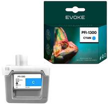 Tusz do Canon PFI-1300C cyjan (Cyan) 330 ml | 0812C001 | imageProGRAF PRO 2000 2100 4000 4000s 4100 4100s 6000 6000s 6100 6100s