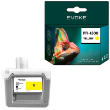 Tusz do Canon PFI-1300Y żółty (Yellow) 330 ml | 0814C001 | imageProGRAF PRO 2000 2100 4000 4000s 4100 4100s 6000 6000s 6100