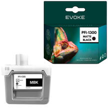 Tusz do Canon PFI-1300MBK czarny matowy (Matte Black) 330 ml | 0810C001 | imageProGRAF PRO 2000 2100 4000 4100 6000 6100