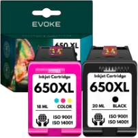 Komplet tuszy do HP 650 czarny kolor 2280 stron