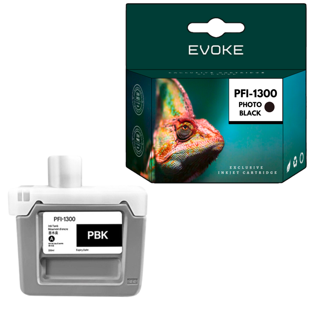 Tusz do Canon PFI-1300PBK czarny fotograficzny (Photo Black) 330 ml | 0811C001 | imageProGRAF PRO 2000 2100 4000 4100 6000 6100