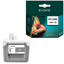 Tusz do Canon PFI-1300GY szary (Gray) 330 ml | 0817C001 | imageProGRAF PRO 2000 2100 4000 4000s 4100 4100s 6000 6000s 6100 6100s