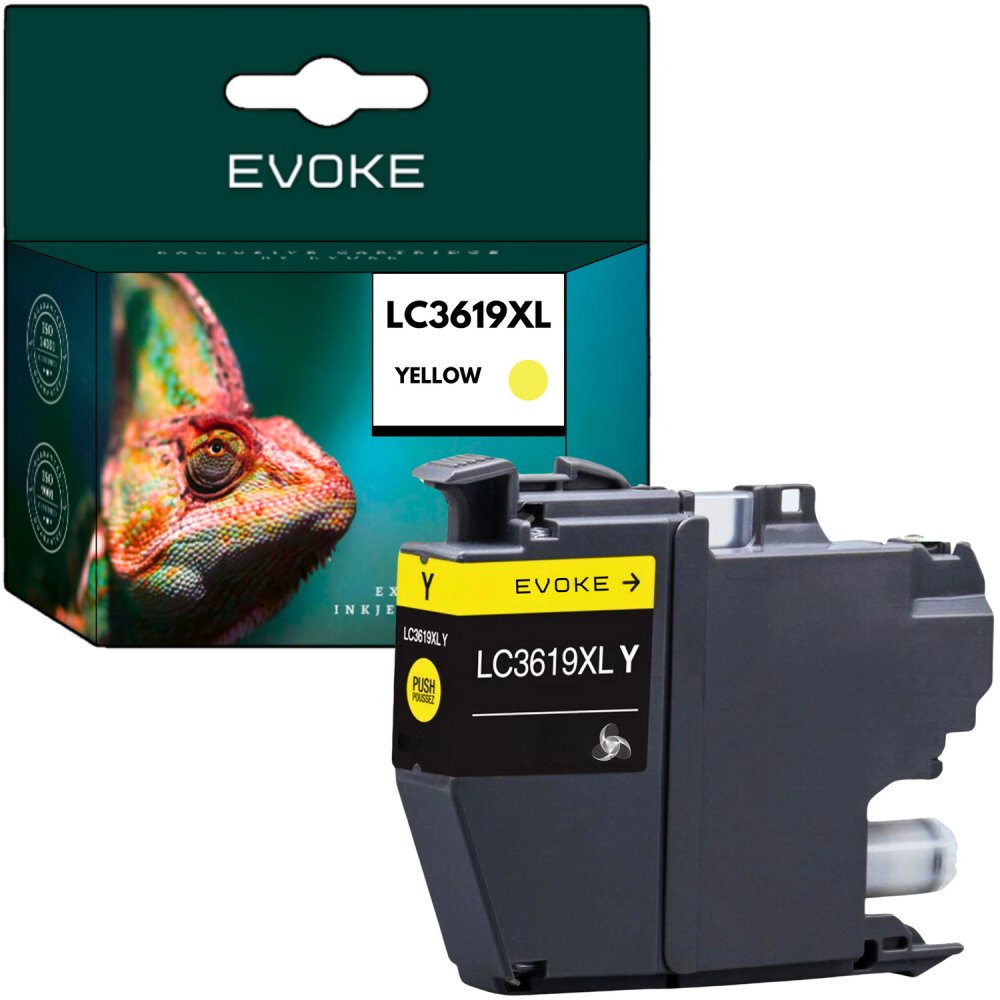 Tusz do drukarki Brother LC3619XL żółty | 18 ml | 1600 stron | LC-3619 XL