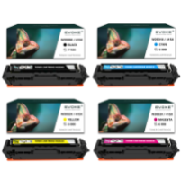 4x toner do drukarki HP 415X BEZ CHIPA | Zestaw CMYK W2030X - W2033X